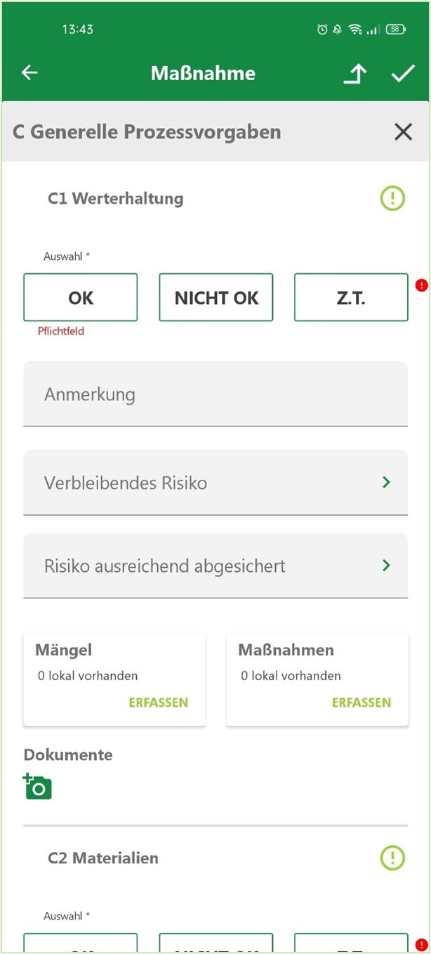 SVGW-App_Checkliste