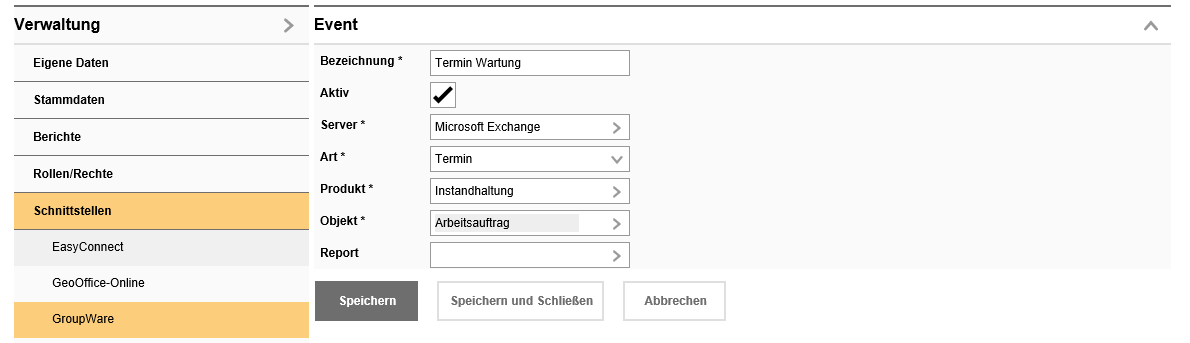 010_Event Termin ausgefüllt