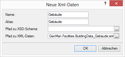 XML Daten einbinden