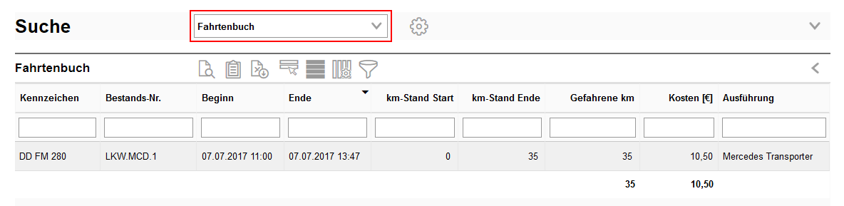 27_Fahrtenbuch_Suche