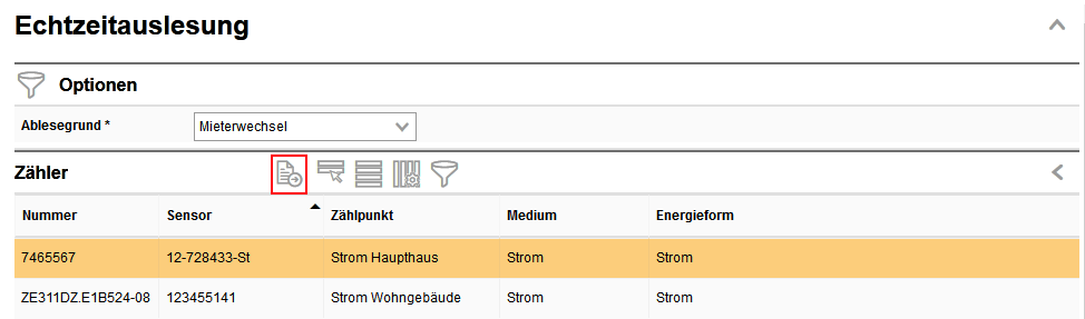 004_Echtzeitauslesung_Anforderung starten