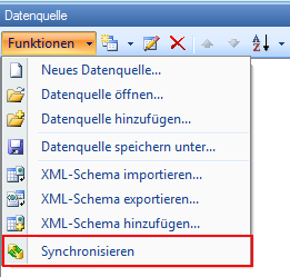 Funktionen - Synchronisieren