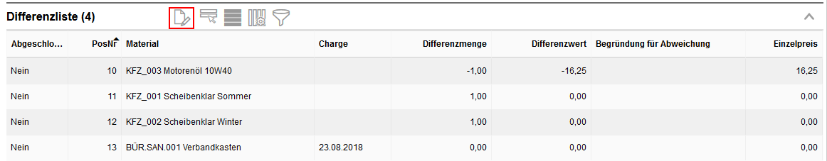 015_Lagerinventur_Differenzliste