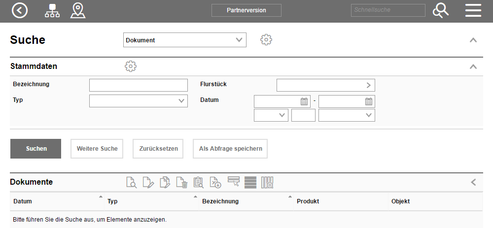 Suche nach Dokumenten