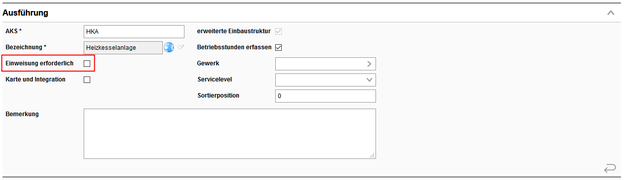 006_Ausfhrung anlegen_Einweisung