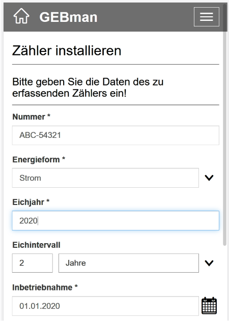 018_Zähler_installieren_neuen Zähler anlegen