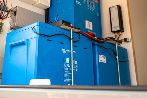 Batterie (Lithium-Ionen) in einer Anlage