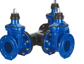 T-piece with gate valve