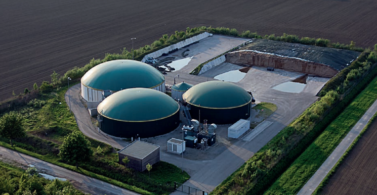 Installation de biogaz
