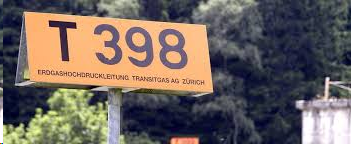 Signalisation conduite de gaz haute pression