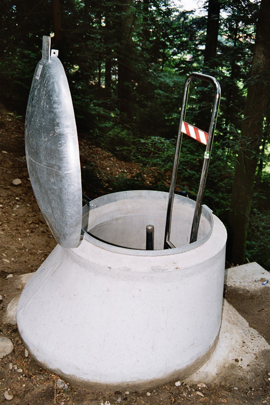 Couvercle de chambre de puits