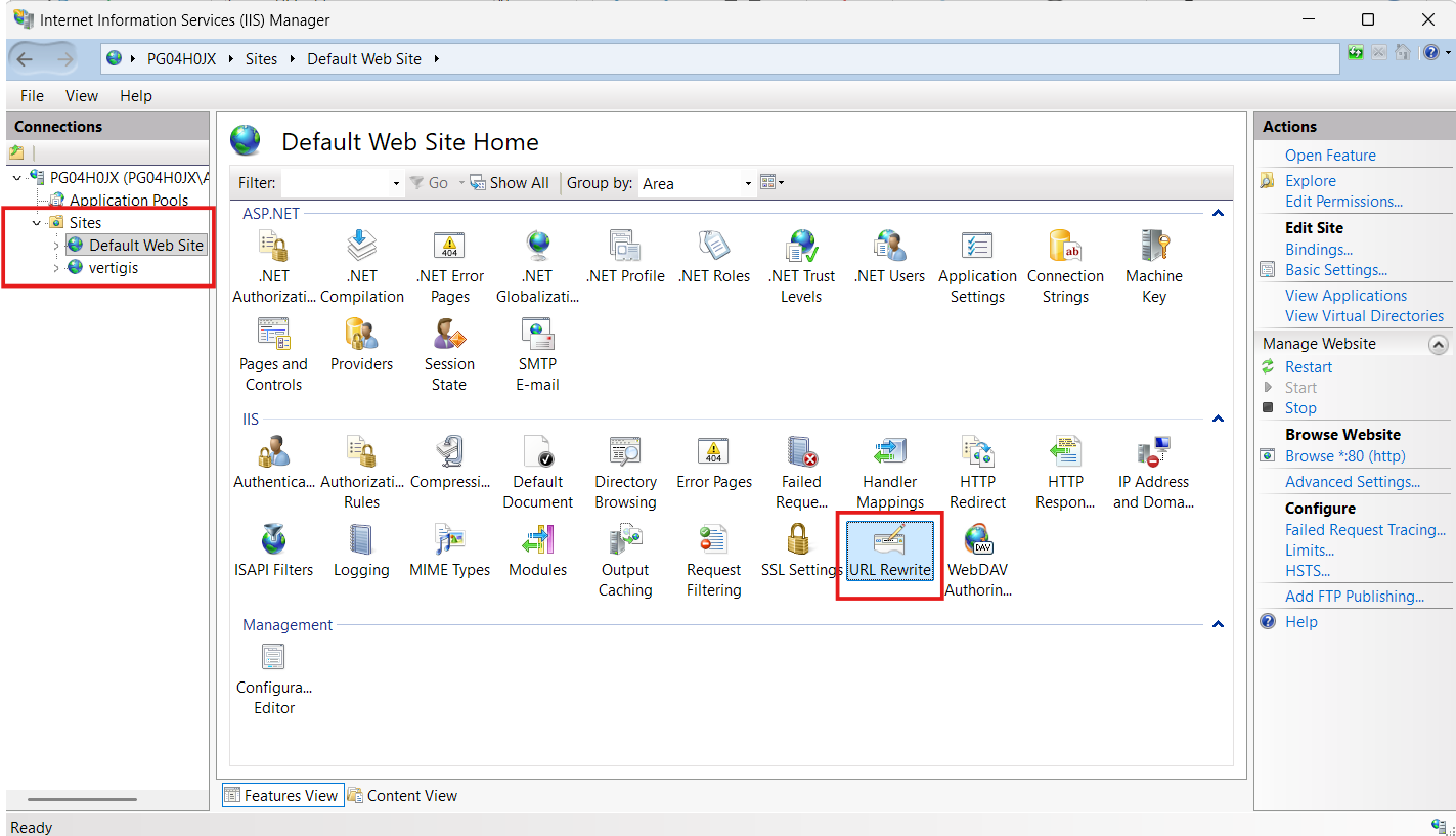 windows-url-rewrite