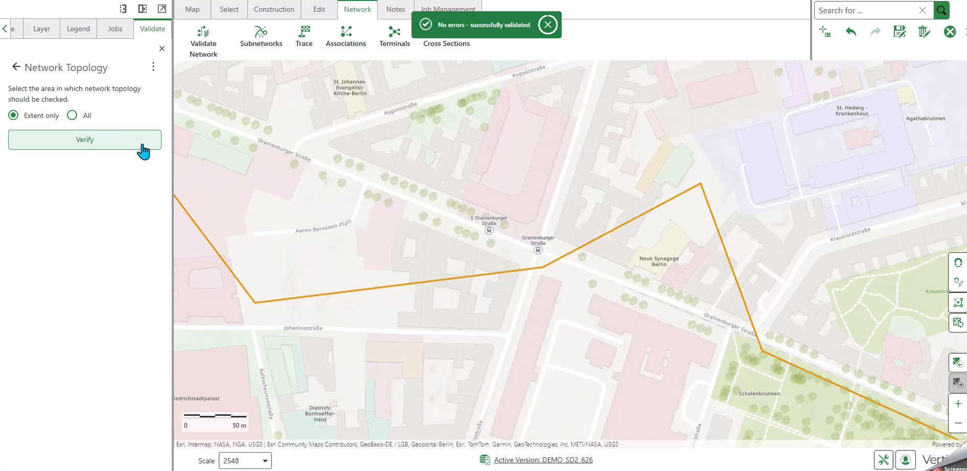 Validate Network Topology