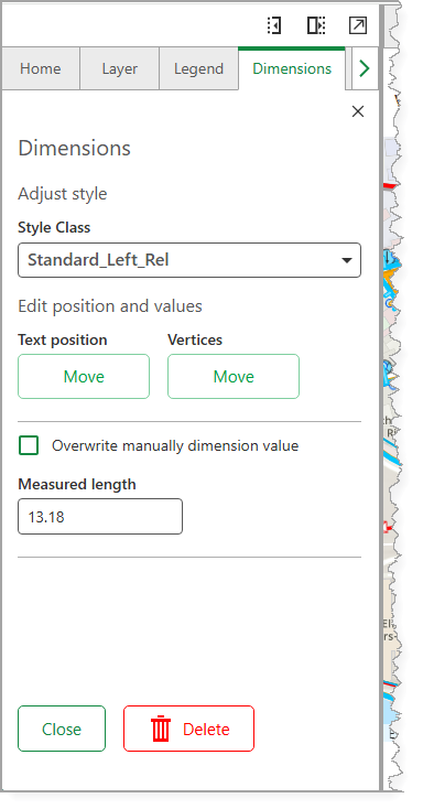 dimension-settings