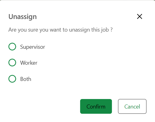 unassign-job